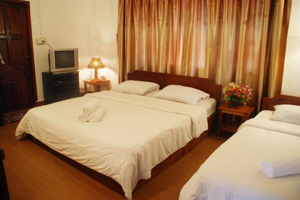 Malany Villa 1 Vang Vieng Zimmer foto