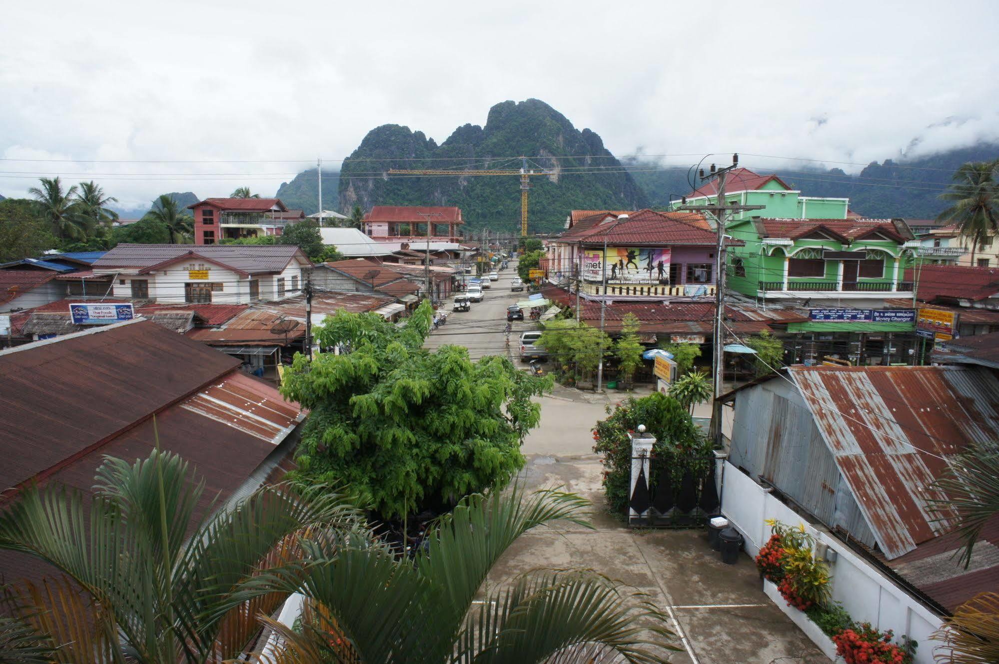 Malany Villa 1 Vang Vieng Exterior foto